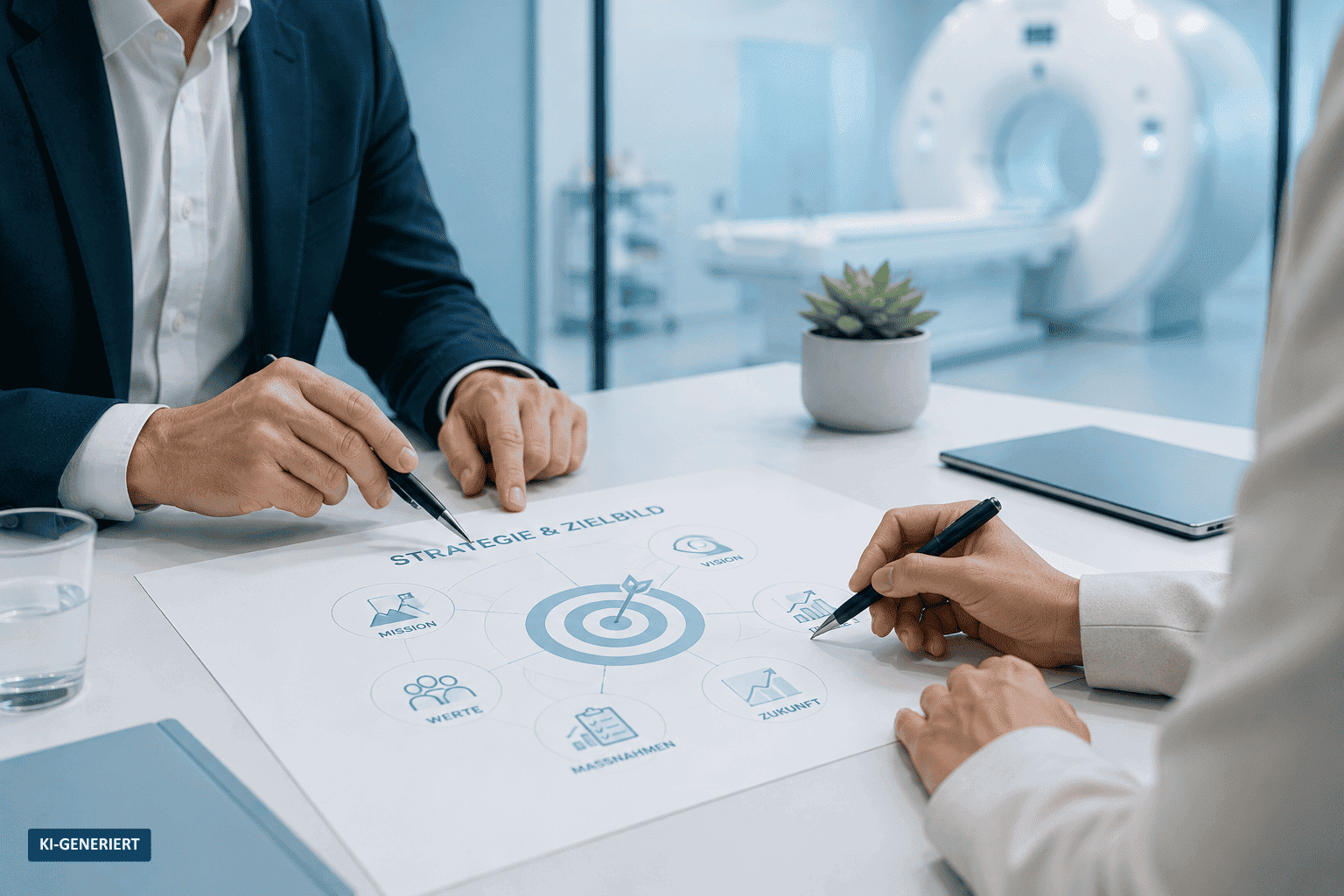 Gemeinsame Erarbeitung von Strategie, Zielen und Zukunftsperspektiven für eine Radiologie